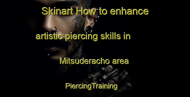 Skinart How to enhance artistic piercing skills in Mitsuderacho area | PiercingTraining | PiercingClasses | SkinartTraining-Japan