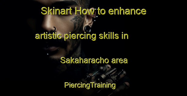 Skinart How to enhance artistic piercing skills in Sakaharacho area | PiercingTraining | PiercingClasses | SkinartTraining-Japan