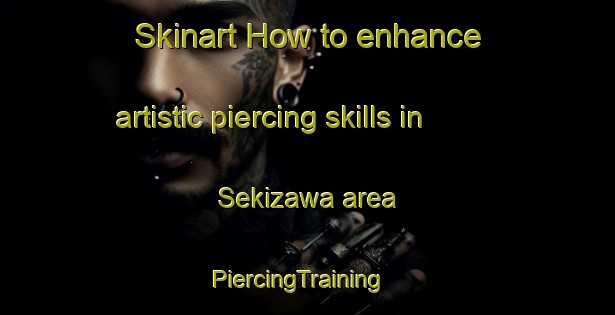 Skinart How to enhance artistic piercing skills in Sekizawa area | PiercingTraining | PiercingClasses | SkinartTraining-Japan
