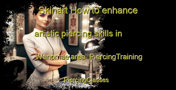 Skinart How to enhance artistic piercing skills in Wanomae area | PiercingTraining | PiercingClasses | SkinartTraining-Japan