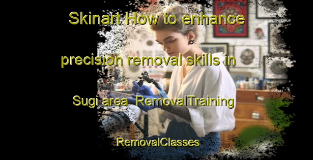 Skinart How to enhance precision removal skills in Sugi area | RemovalTraining | RemovalClasses | SkinartTraining-Japan