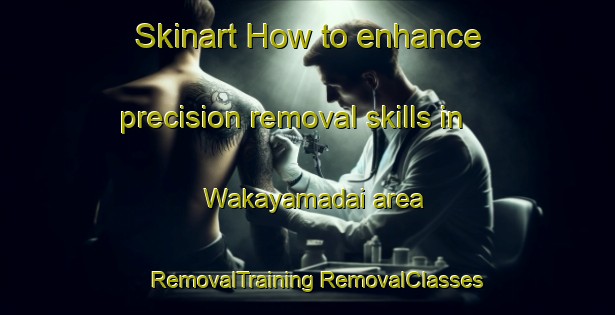 Skinart How to enhance precision removal skills in Wakayamadai area | #RemovalTraining #RemovalClasses #SkinartTraining-Japan