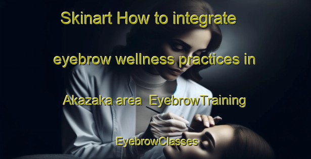 Skinart How to integrate eyebrow wellness practices in Akazaka area | EyebrowTraining | EyebrowClasses | SkinartTraining-Japan