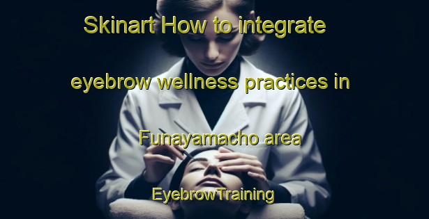 Skinart How to integrate eyebrow wellness practices in Funayamacho area | EyebrowTraining | EyebrowClasses | SkinartTraining-Japan