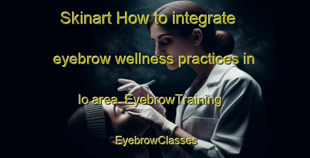 Skinart How to integrate eyebrow wellness practices in Io area | EyebrowTraining | EyebrowClasses | SkinartTraining-Japan