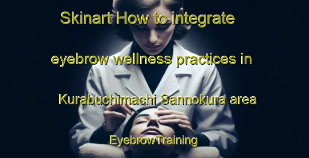 Skinart How to integrate eyebrow wellness practices in Kurabuchimachi Sannokura area | EyebrowTraining | EyebrowClasses | SkinartTraining-Japan