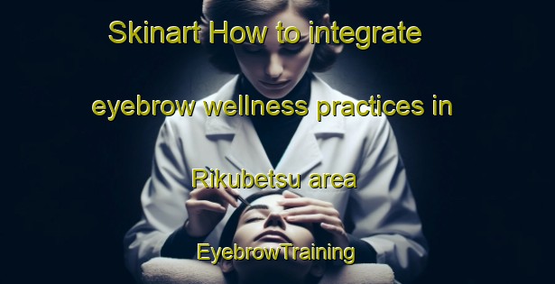 Skinart How to integrate eyebrow wellness practices in Rikubetsu area | EyebrowTraining | EyebrowClasses | SkinartTraining-Japan
