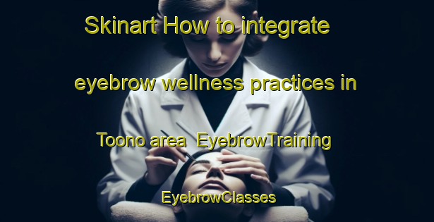 Skinart How to integrate eyebrow wellness practices in Toono area | EyebrowTraining | EyebrowClasses | SkinartTraining-Japan