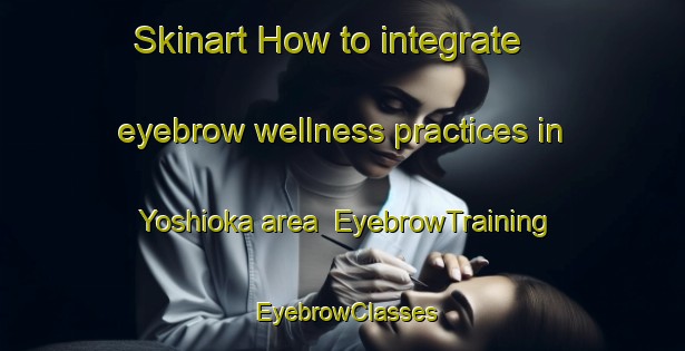 Skinart How to integrate eyebrow wellness practices in Yoshioka area | EyebrowTraining | EyebrowClasses | SkinartTraining-Japan