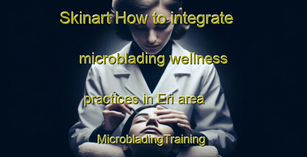 Skinart How to integrate microblading wellness practices in Eri area | #MicrobladingTraining #MicrobladingClasses #SkinartTraining-Japan