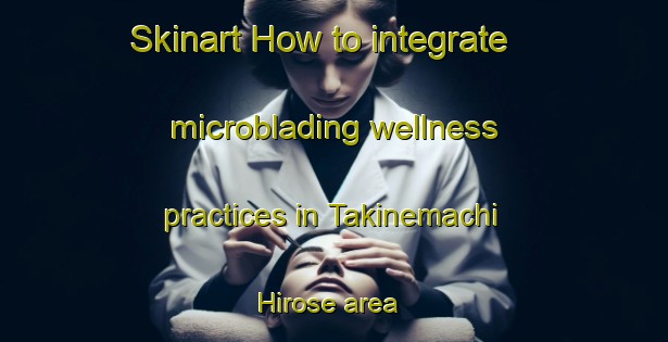 Skinart How to integrate microblading wellness practices in Takinemachi Hirose area | MicrobladingTraining | MicrobladingClasses | SkinartTraining-Japan