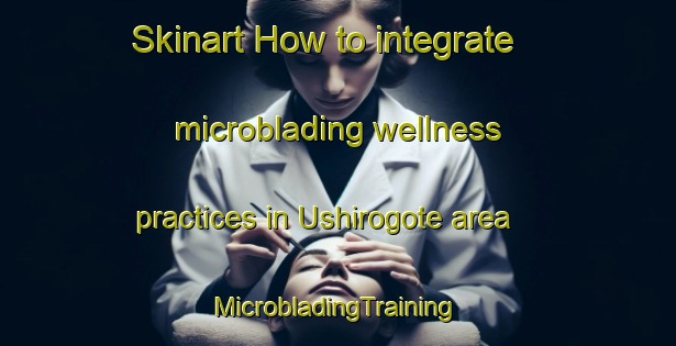 Skinart How to integrate microblading wellness practices in Ushirogote area | #MicrobladingTraining #MicrobladingClasses #SkinartTraining-Japan