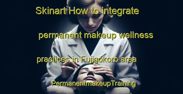 Skinart How to integrate permanent makeup wellness practices in Fujigokoro area | PermanentmakeupTraining | PermanentmakeupClasses | SkinartTraining-Japan