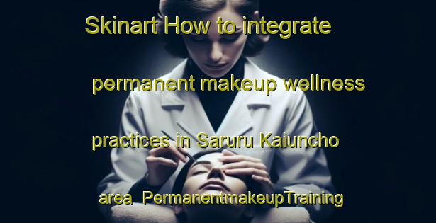 Skinart How to integrate permanent makeup wellness practices in Saruru Kaiuncho area | PermanentmakeupTraining | PermanentmakeupClasses | SkinartTraining-Japan