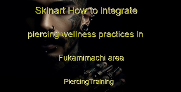 Skinart How to integrate piercing wellness practices in Fukamimachi area | #PiercingTraining #PiercingClasses #SkinartTraining-Japan