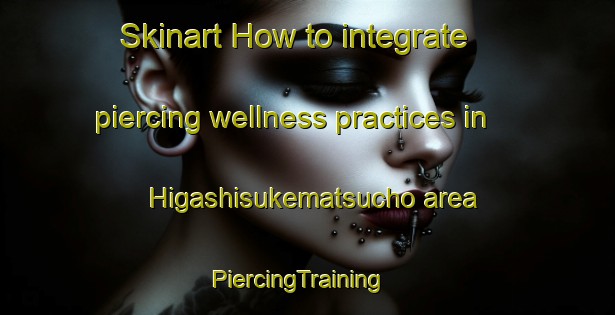 Skinart How to integrate piercing wellness practices in Higashisukematsucho area | PiercingTraining | PiercingClasses | SkinartTraining-Japan