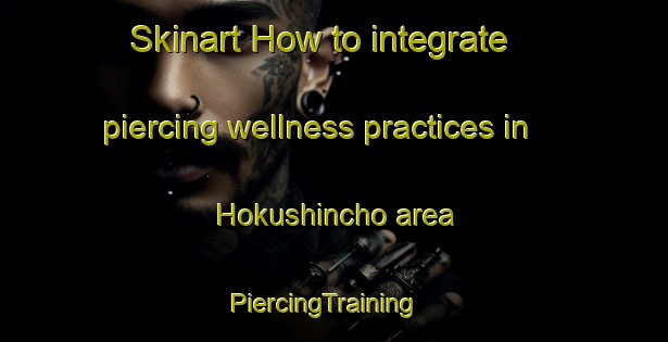 Skinart How to integrate piercing wellness practices in Hokushincho area | PiercingTraining | PiercingClasses | SkinartTraining-Japan