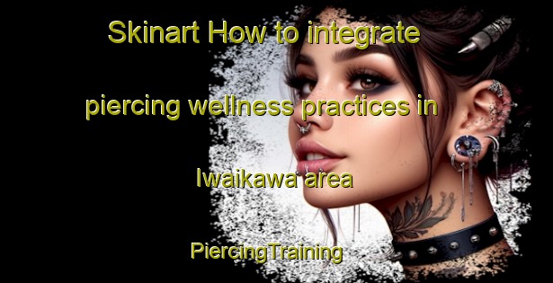 Skinart How to integrate piercing wellness practices in Iwaikawa area | PiercingTraining | PiercingClasses | SkinartTraining-Japan