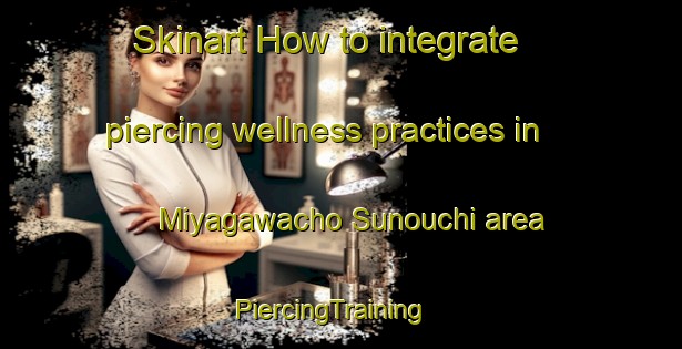 Skinart How to integrate piercing wellness practices in Miyagawacho Sunouchi area | PiercingTraining | PiercingClasses | SkinartTraining-Japan
