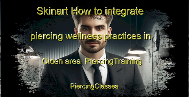 Skinart How to integrate piercing wellness practices in Oiden area | #PiercingTraining #PiercingClasses #SkinartTraining-Japan