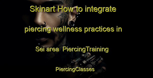 Skinart How to integrate piercing wellness practices in Sei area | PiercingTraining | PiercingClasses | SkinartTraining-Japan