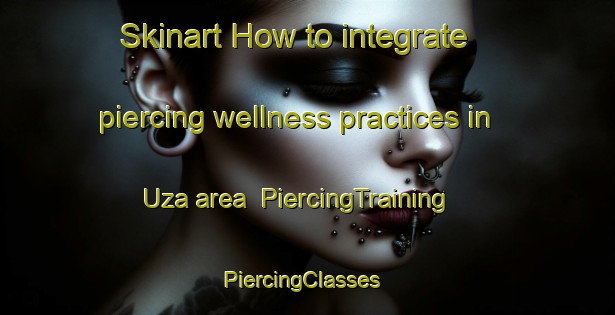 Skinart How to integrate piercing wellness practices in Uza area | PiercingTraining | PiercingClasses | SkinartTraining-Japan