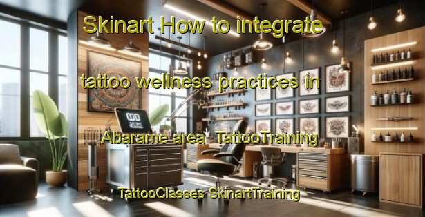 Skinart How to integrate tattoo wellness practices in Abarame area | #TattooTraining #TattooClasses #SkinartTraining-Japan