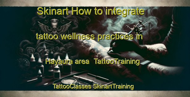 Skinart How to integrate tattoo wellness practices in Hayaura area | #TattooTraining #TattooClasses #SkinartTraining-Japan