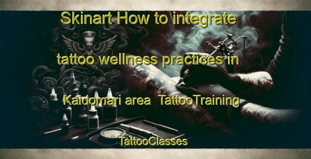 Skinart How to integrate tattoo wellness practices in Kaidomari area | TattooTraining | TattooClasses | SkinartTraining-Japan