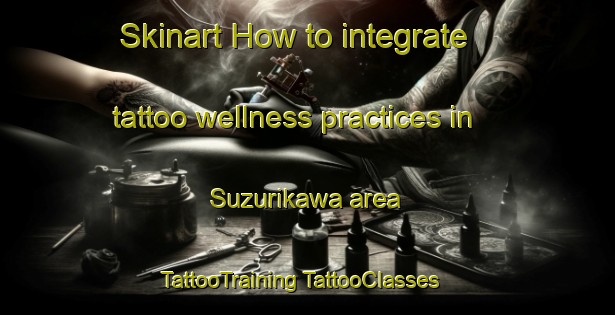 Skinart How to integrate tattoo wellness practices in Suzurikawa area | #TattooTraining #TattooClasses #SkinartTraining-Japan