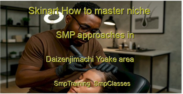 Skinart How to master niche SMP approaches in Daizenjimachi Yoake area | SmpTraining | SmpClasses | SkinartTraining-Japan