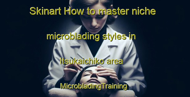 Skinart How to master niche microblading styles in Itsukaichiko area | #MicrobladingTraining #MicrobladingClasses #SkinartTraining-Japan