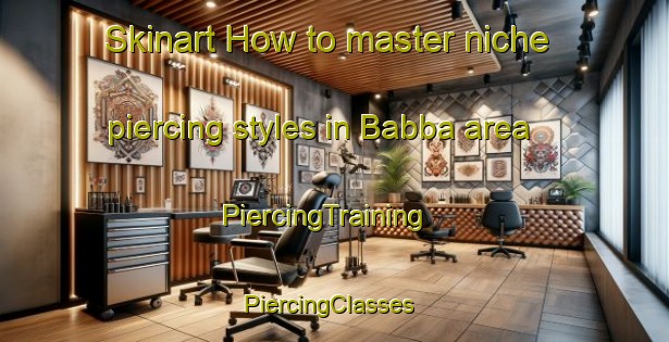 Skinart How to master niche piercing styles in Babba area | PiercingTraining | PiercingClasses | SkinartTraining-Japan