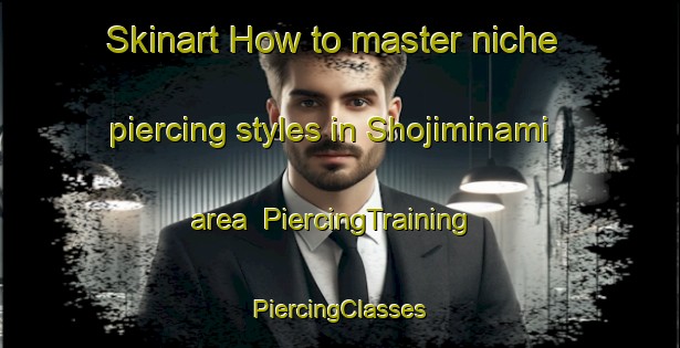 Skinart How to master niche piercing styles in Shojiminami area | #PiercingTraining #PiercingClasses #SkinartTraining-Japan