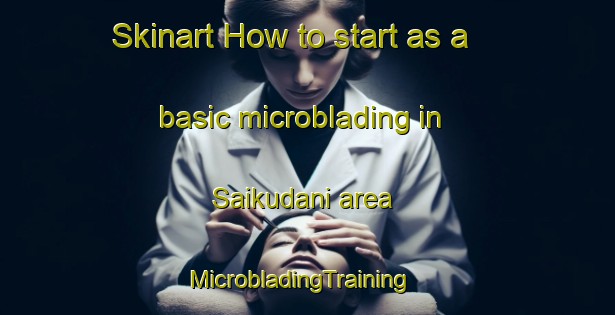 Skinart How to start as a basic microblading in Saikudani area | MicrobladingTraining | MicrobladingClasses | SkinartTraining-Japan