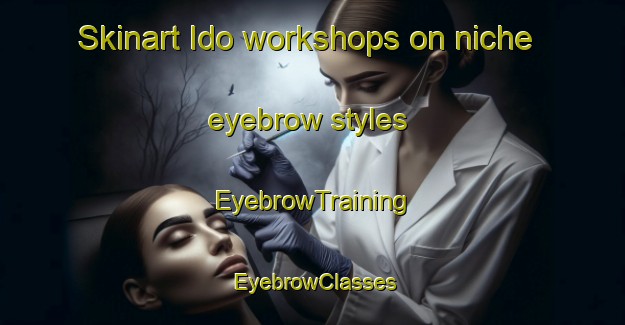 Skinart Ido workshops on niche eyebrow styles | EyebrowTraining | EyebrowClasses | SkinartTraining-Japan