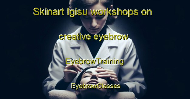 Skinart Igisu workshops on creative eyebrow | EyebrowTraining | EyebrowClasses | SkinartTraining-Japan