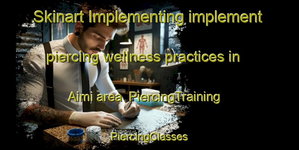 Skinart Implementing implement piercing wellness practices in Aimi area | #PiercingTraining #PiercingClasses #SkinartTraining-Japan