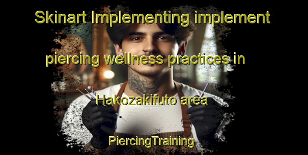 Skinart Implementing implement piercing wellness practices in Hakozakifuto area | #PiercingTraining #PiercingClasses #SkinartTraining-Japan