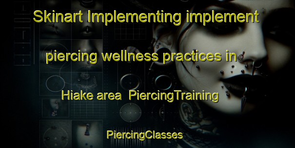 Skinart Implementing implement piercing wellness practices in Hiake area | PiercingTraining | PiercingClasses | SkinartTraining-Japan