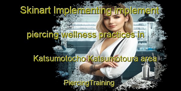 Skinart Implementing implement piercing wellness practices in Katsumotocho Katsumotoura area | #PiercingTraining #PiercingClasses #SkinartTraining-Japan