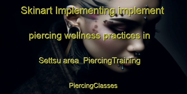 Skinart Implementing implement piercing wellness practices in Settsu area | #PiercingTraining #PiercingClasses #SkinartTraining-Japan