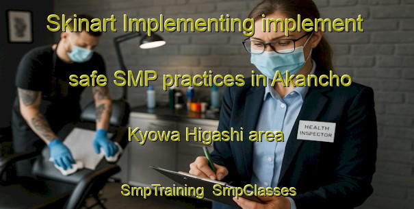 Skinart Implementing implement safe SMP practices in Akancho Kyowa Higashi area | SmpTraining | SmpClasses | SkinartTraining-Japan