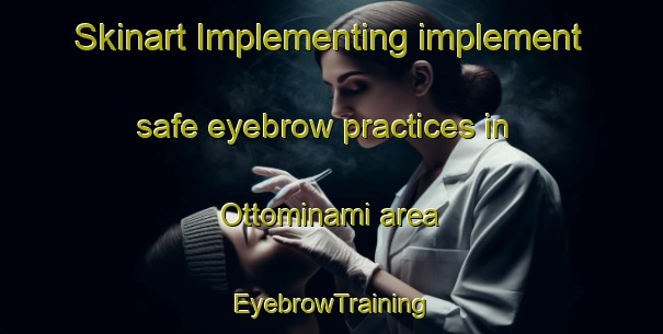 Skinart Implementing implement safe eyebrow practices in Ottominami area | EyebrowTraining | EyebrowClasses | SkinartTraining-Japan