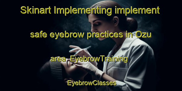 Skinart Implementing implement safe eyebrow practices in Ozu area | EyebrowTraining | EyebrowClasses | SkinartTraining-Japan