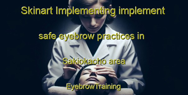 Skinart Implementing implement safe eyebrow practices in Sakiokacho area | EyebrowTraining | EyebrowClasses | SkinartTraining-Japan