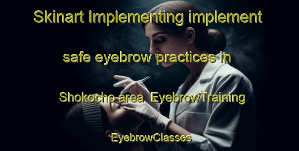 Skinart Implementing implement safe eyebrow practices in Shokocho area | EyebrowTraining | EyebrowClasses | SkinartTraining-Japan