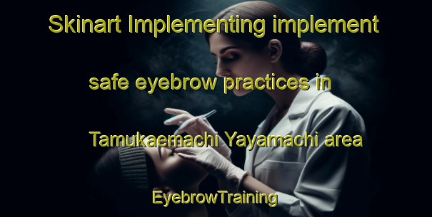 Skinart Implementing implement safe eyebrow practices in Tamukaemachi Yayamachi area | EyebrowTraining | EyebrowClasses | SkinartTraining-Japan