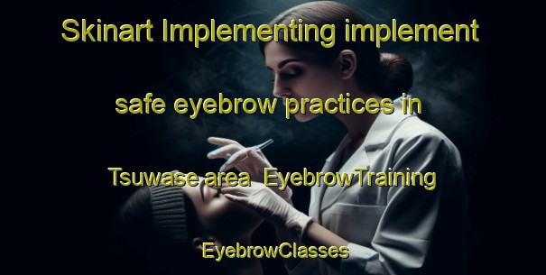 Skinart Implementing implement safe eyebrow practices in Tsuwase area | EyebrowTraining | EyebrowClasses | SkinartTraining-Japan