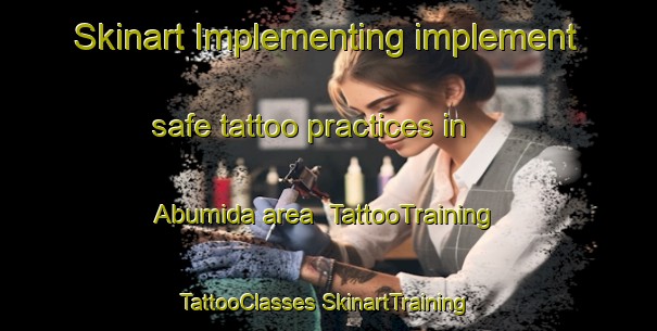 Skinart Implementing implement safe tattoo practices in Abumida area | #TattooTraining #TattooClasses #SkinartTraining-Japan